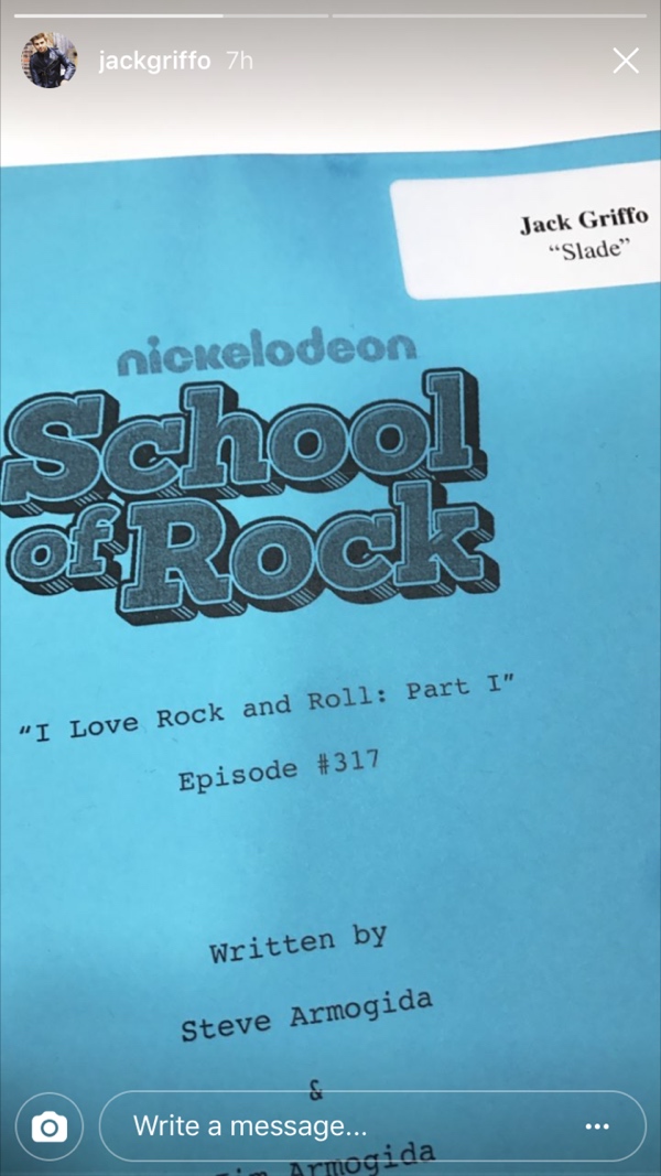 school of rock script free